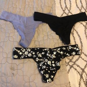 Arizona Body 3-pc Seamless Multi-Pack Thong Panty